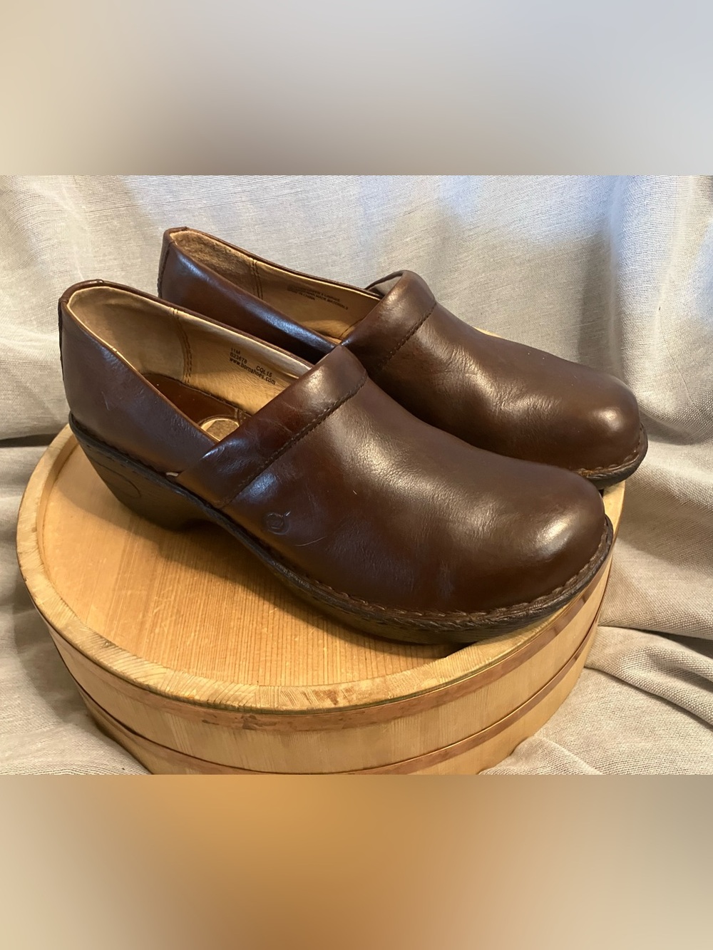 Born Toby Duo Slip-On Clogs Size 11
